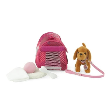 Click n' Play 9 piece Doll Puppy Set and Accessories 